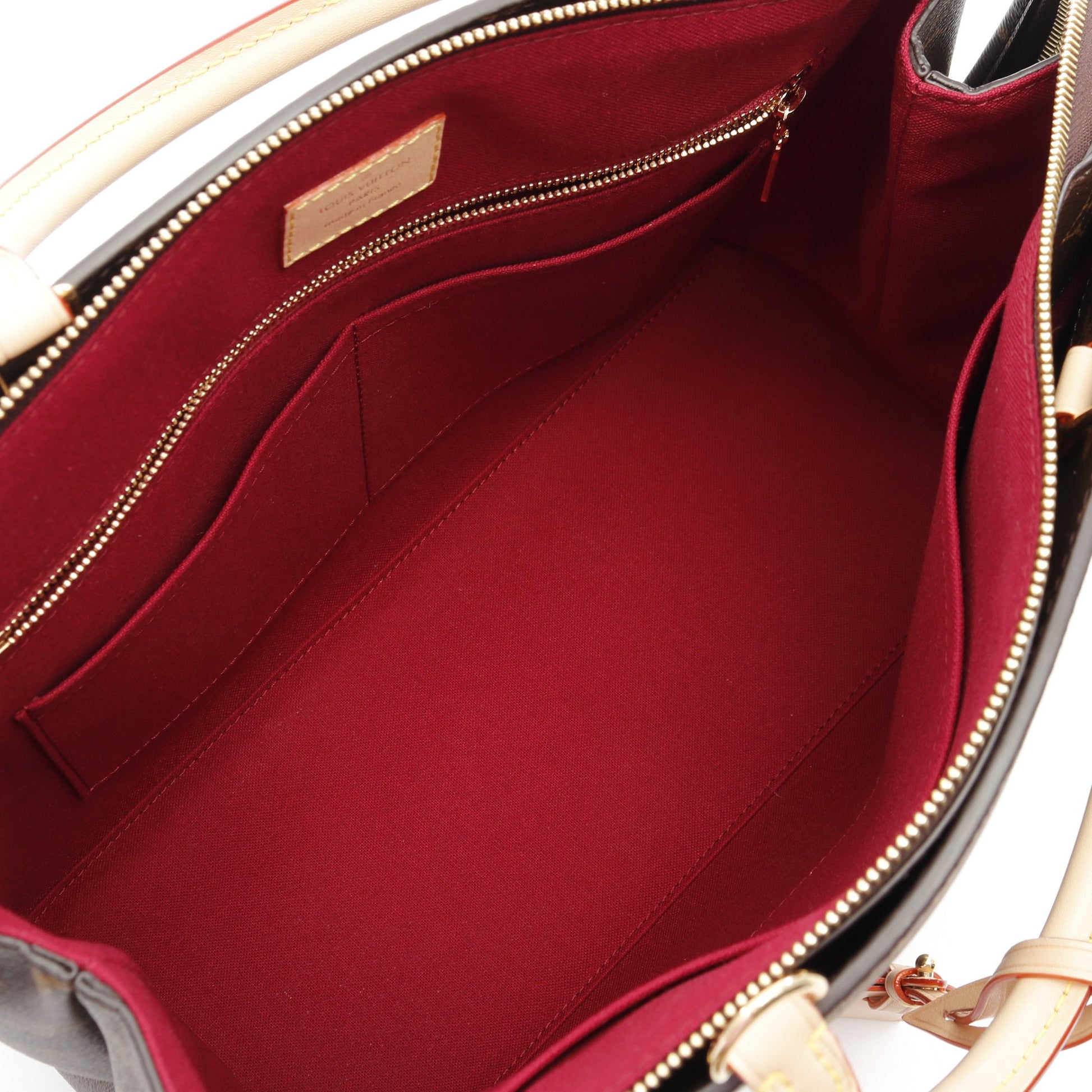 グラン パレMM モノグラム ハンドバッグ PVC レザー ブラウン 2WAY ルイヴィトン バッグ LOUIS VUITTON