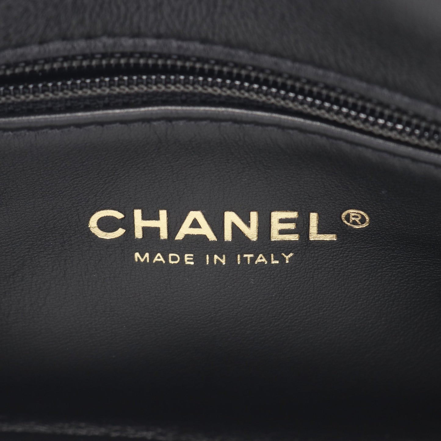 ミニマトラッセ20 チェーンショルダーバッグ レザー ブラック ゴールド金具 2WAY シャネル バッグ CHANEL