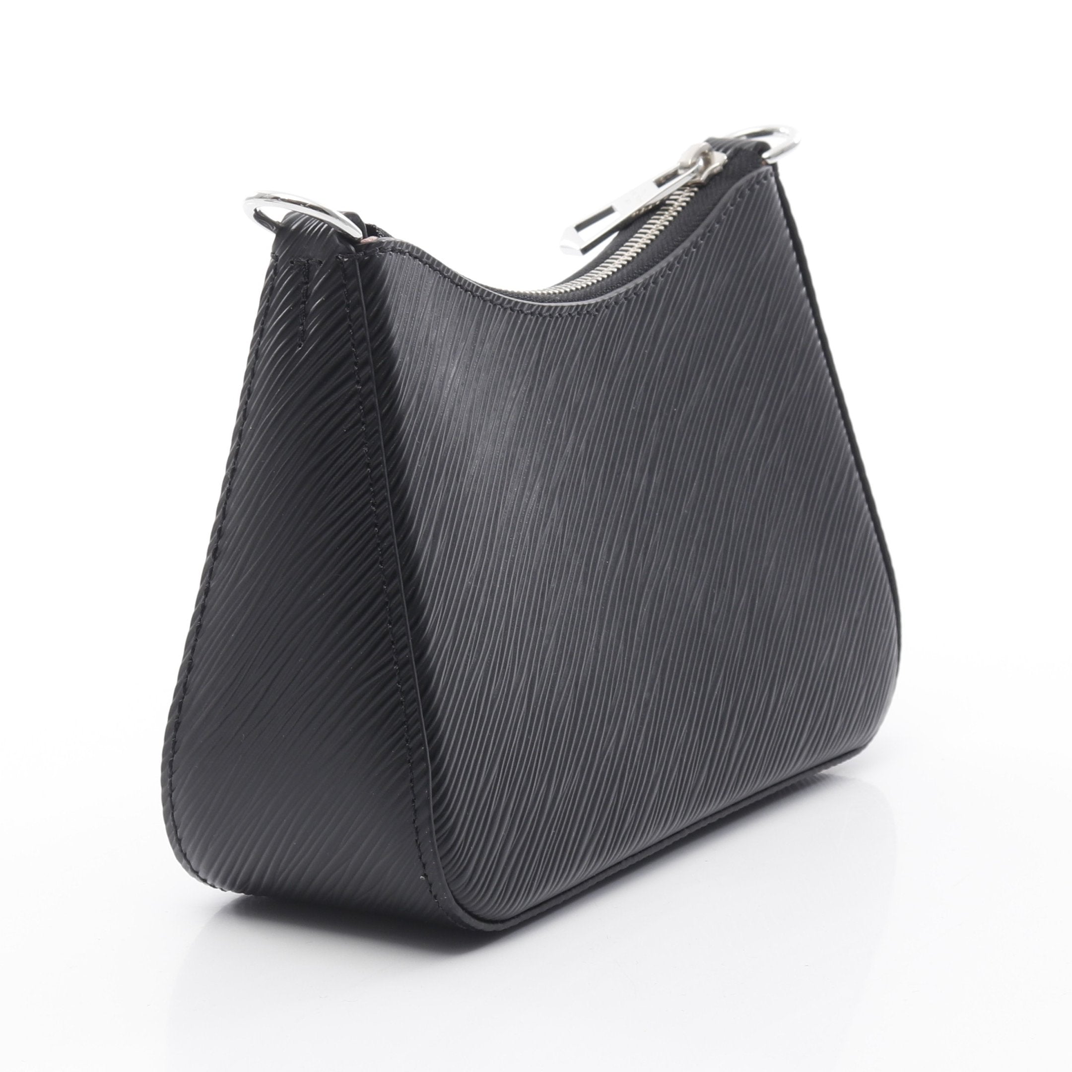 マレリーニ エピ ノワール ハンドバッグ レザー ブラック 2WAY ルイ