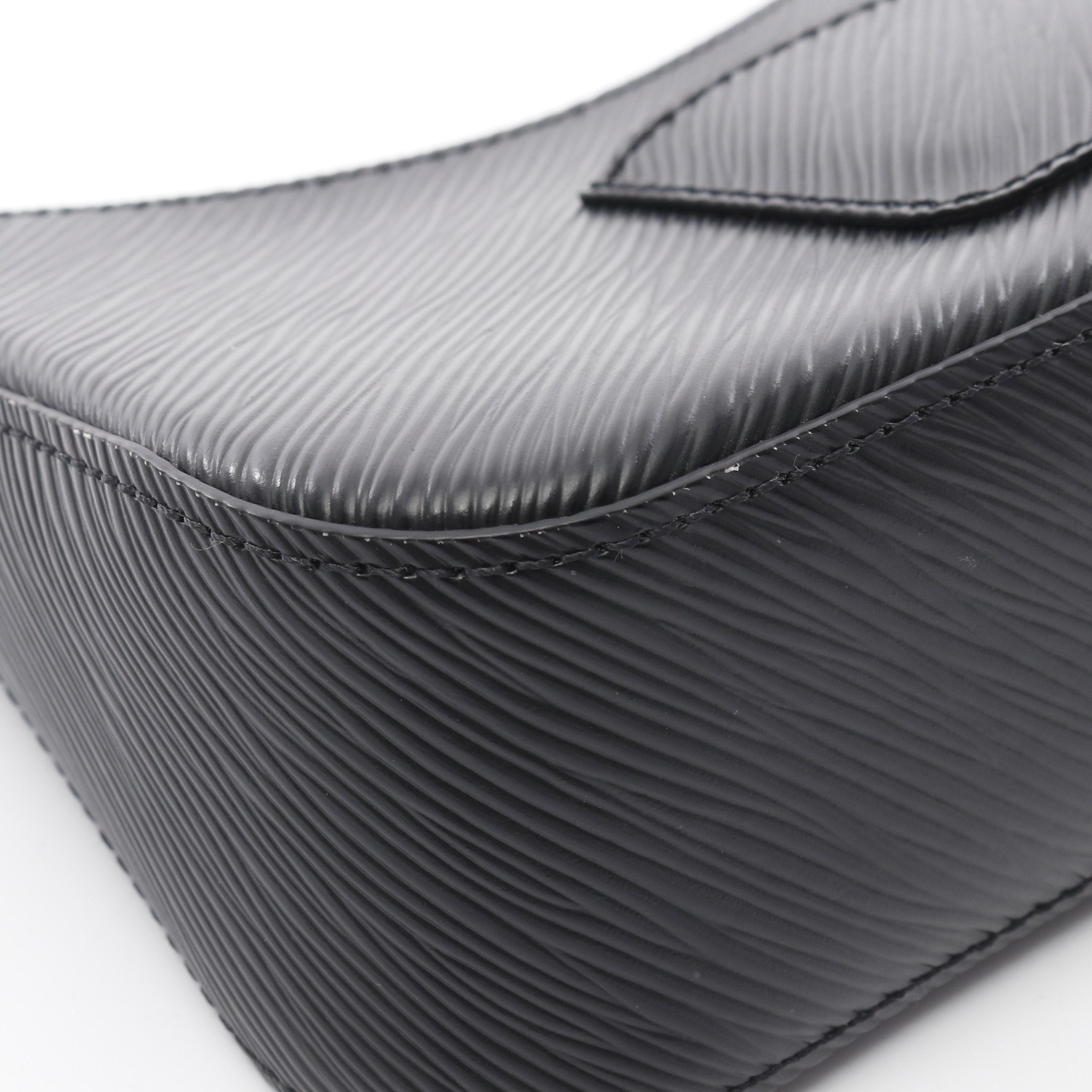 マレリーニ エピ ノワール ハンドバッグ レザー ブラック 2WAY ルイ