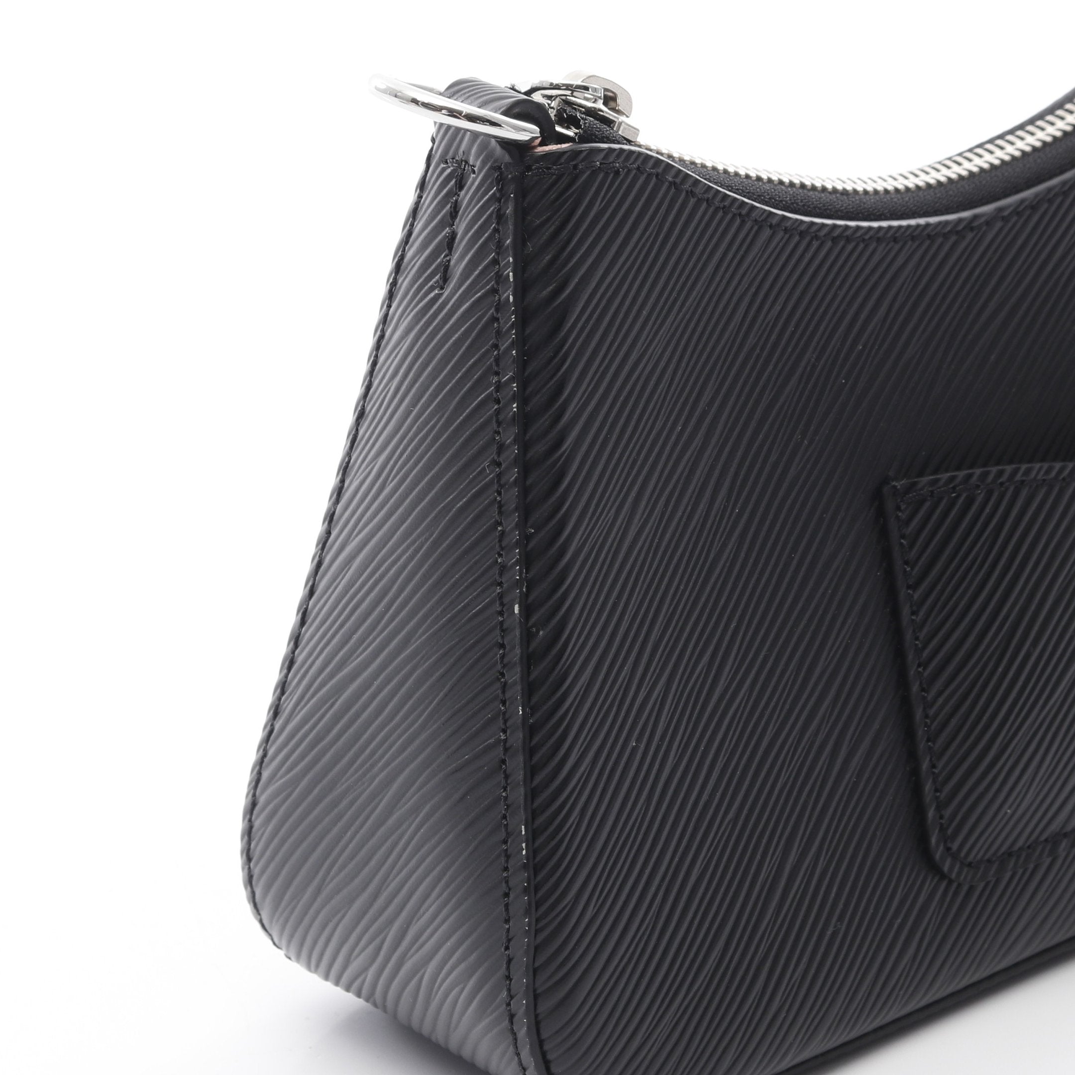 マレリーニ エピ ノワール ハンドバッグ レザー ブラック 2WAY ルイ