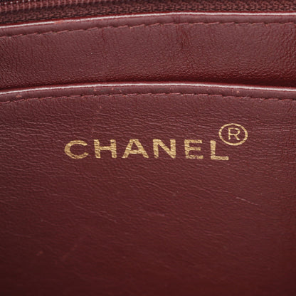 デカマトラッセ34 Wチェーンショルダーバッグ ラムスキン ブラック ゴールド金具 シャネル バッグ CHANEL