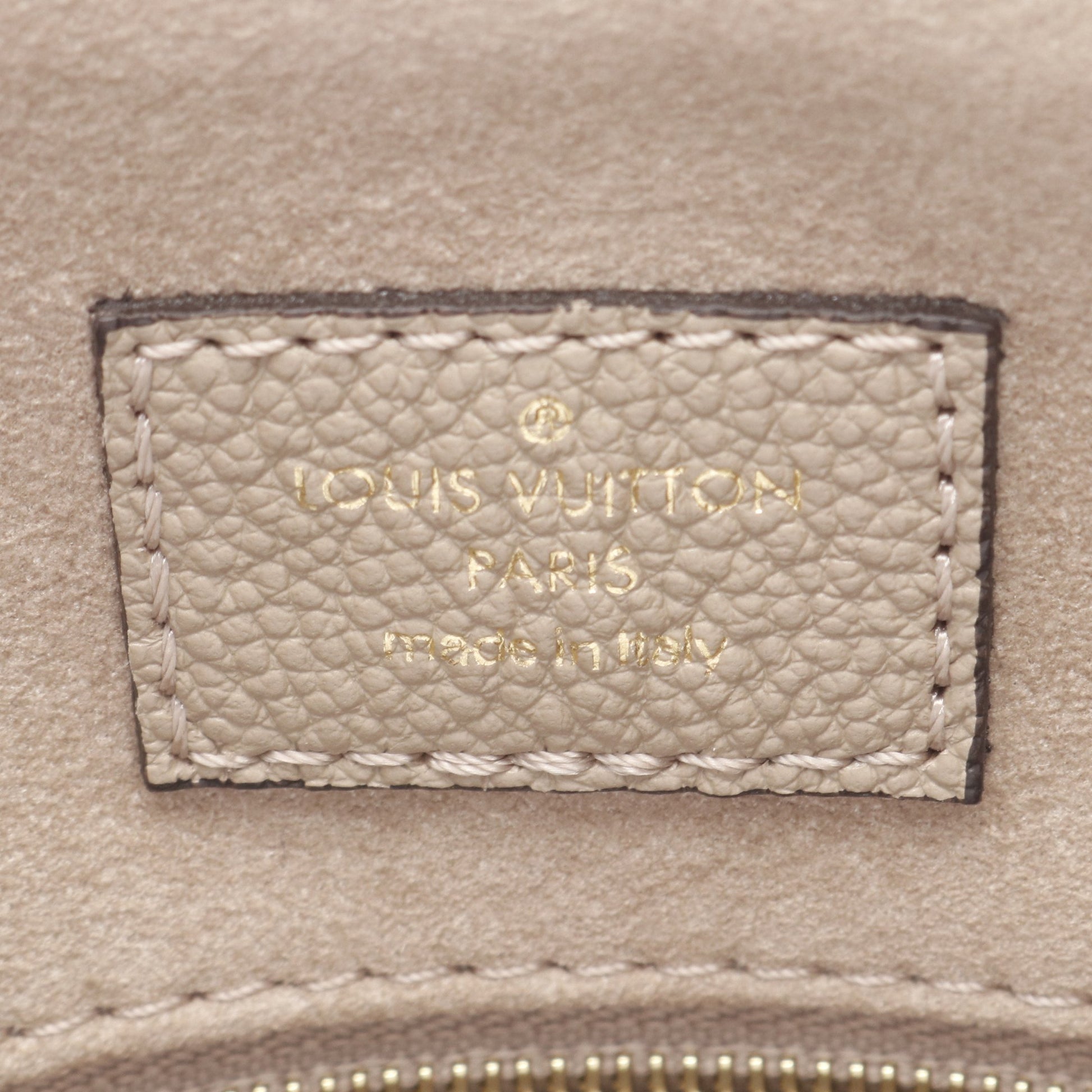 グラン パレMM モノグラムアンプラント トゥルトレール ハンドバッグ レザー グレーベージュ 2WAY ルイヴィトン バッグ LOUIS VUITTON