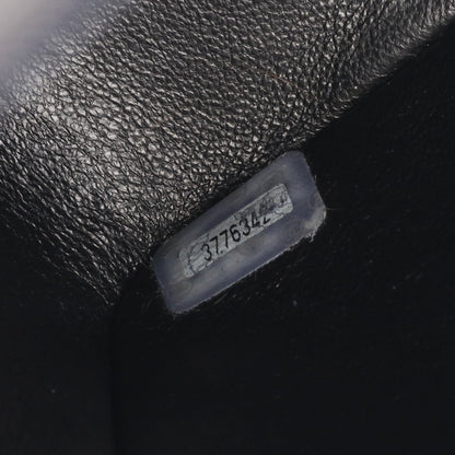 デカマトラッセ30 シングルフラップ Wチェーンショルダーバッグ ラムスキン ブラック ゴールド金具 シャネル バッグ CHANEL