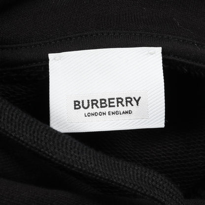 POULTER HFH ホースフェリープリント プルオーバーパーカー コットン ブラック バーバリー トップス BURBERRY