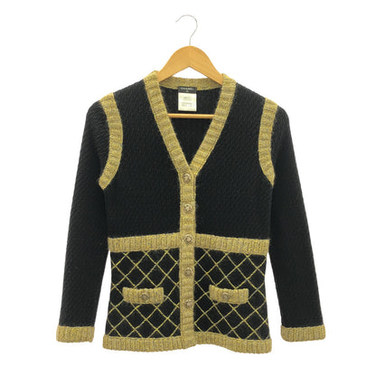 カーディガン シルク ブラック シャネル トップス CHANEL