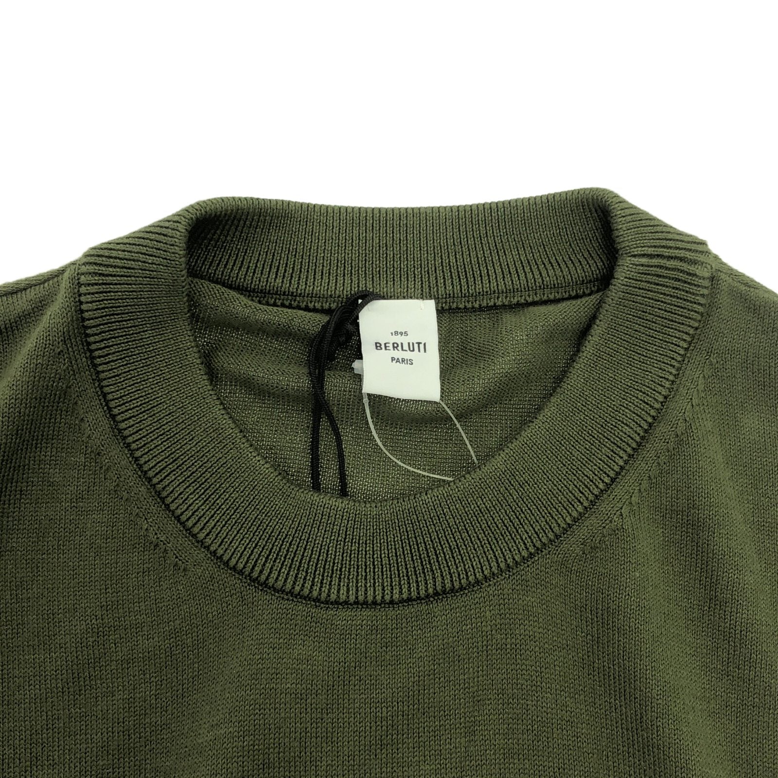 ニット コットン グリーン ベルルッティ トップス Berluti
