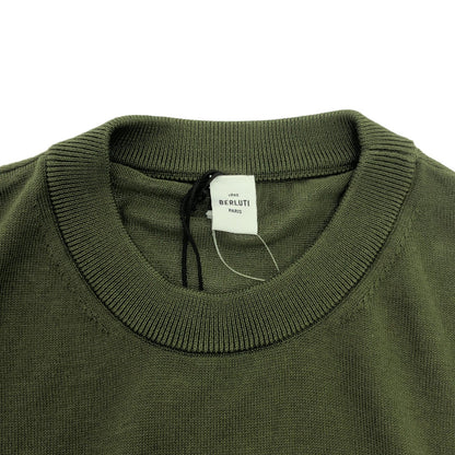 ニット コットン グリーン ベルルッティ トップス Berluti