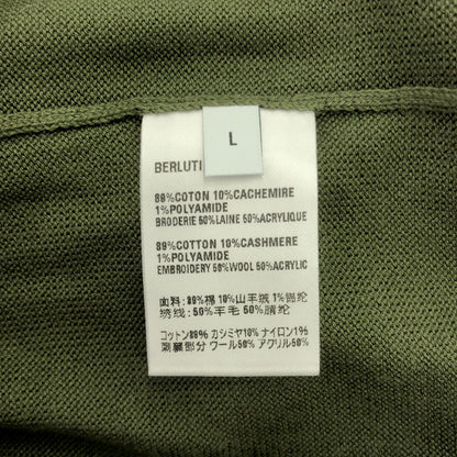 ニット コットン グリーン ベルルッティ トップス Berluti