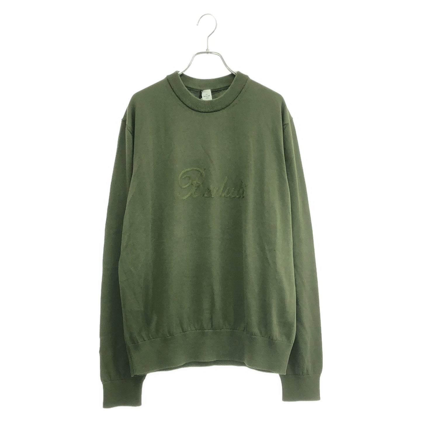 ニット コットン グリーン ベルルッティ トップス Berluti