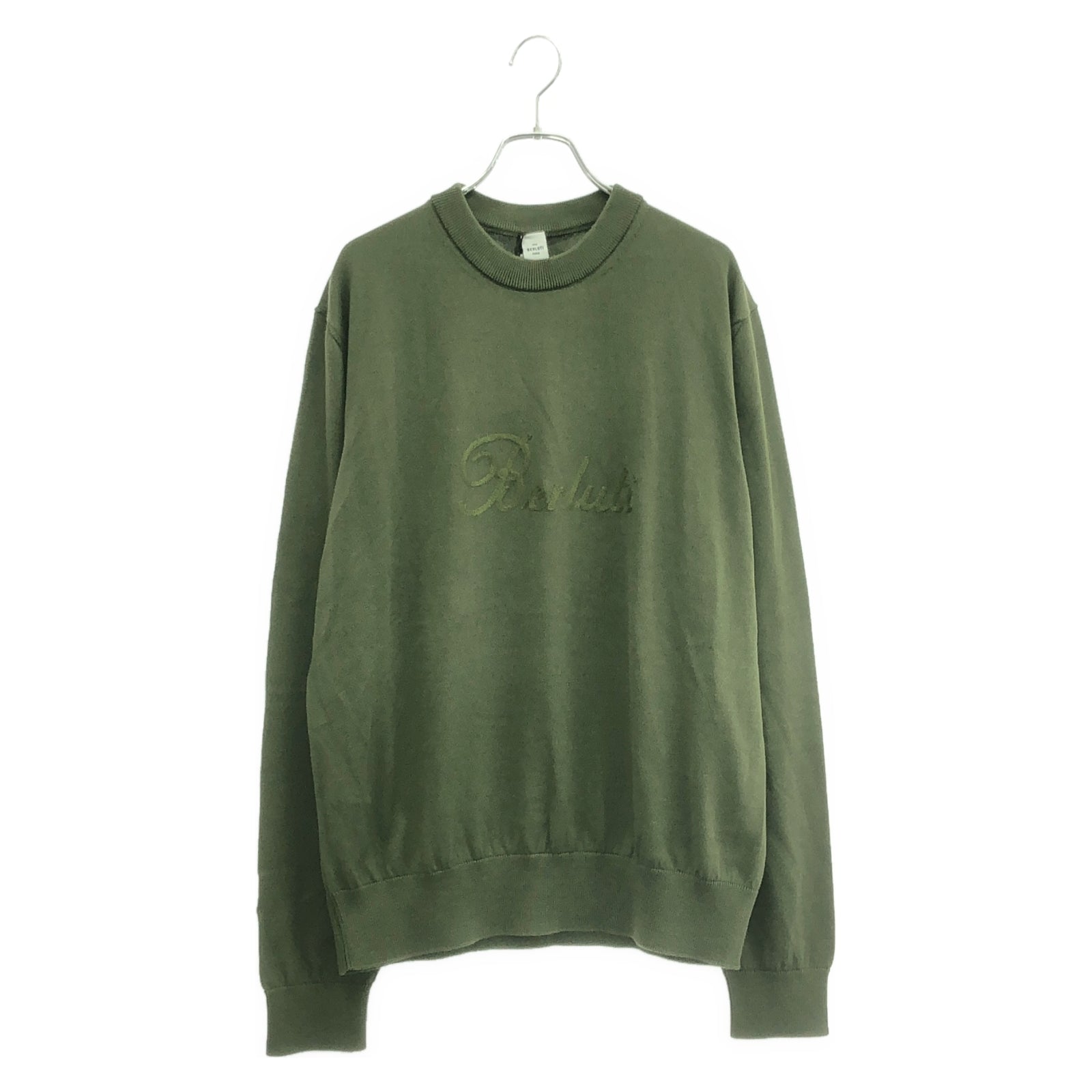 ニット コットン グリーン ベルルッティ トップス Berluti