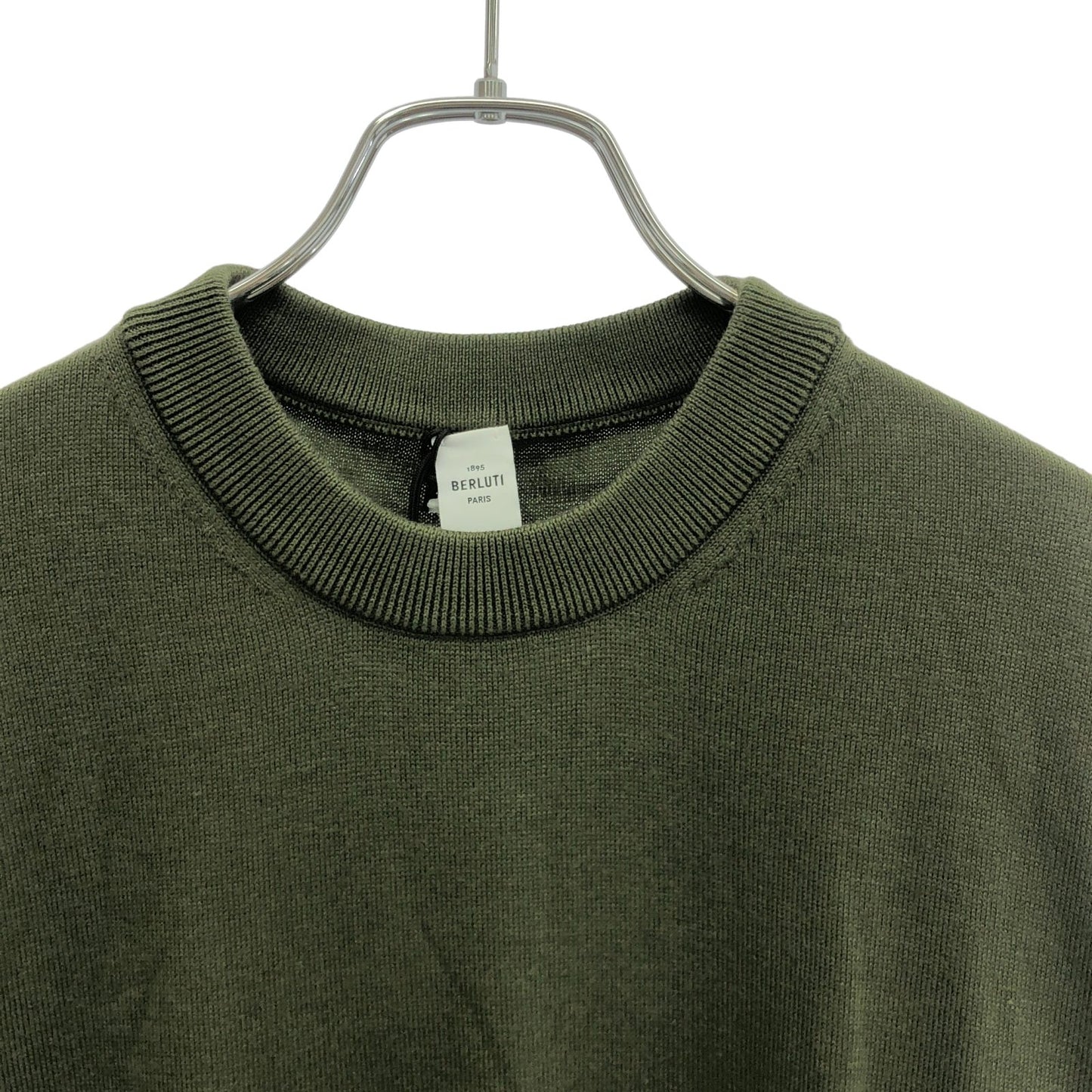 ニット コットン グリーン ベルルッティ トップス Berluti