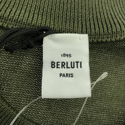 ニット コットン グリーン ベルルッティ トップス Berluti