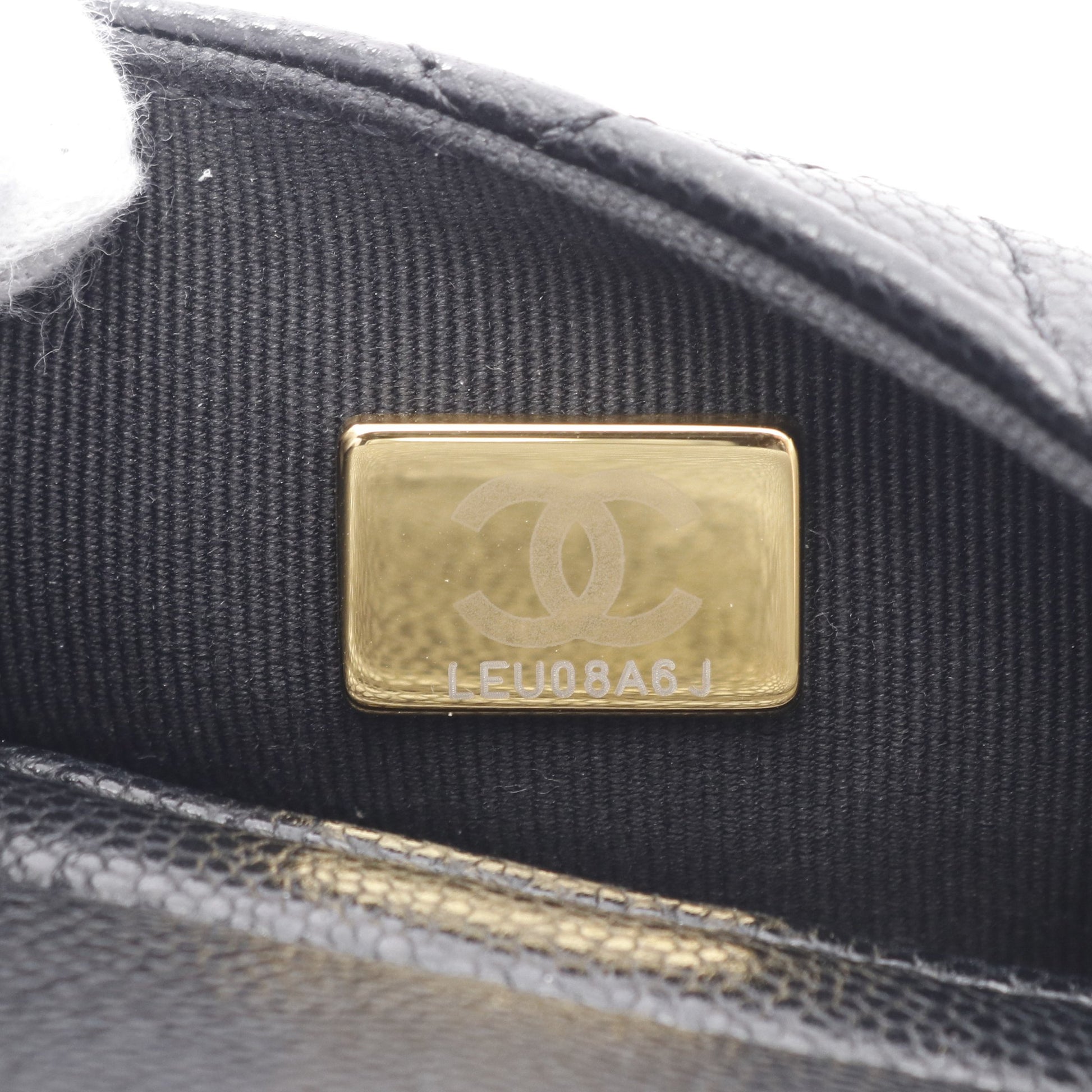 マトラッセ バックパック リュックサック キャビアスキン ブラック ゴールド金具 シャネル バッグ CHANEL