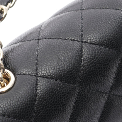 マトラッセ バックパック リュックサック キャビアスキン ブラック ゴールド金具 シャネル バッグ CHANEL