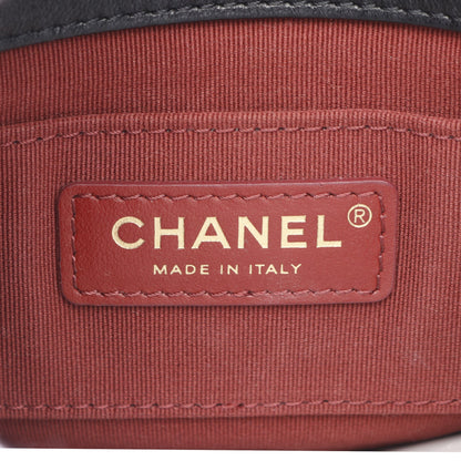 マトラッセ チェーンショルダーバッグ ラムスキン ブラック ゴールド金具 シャネル バッグ CHANEL