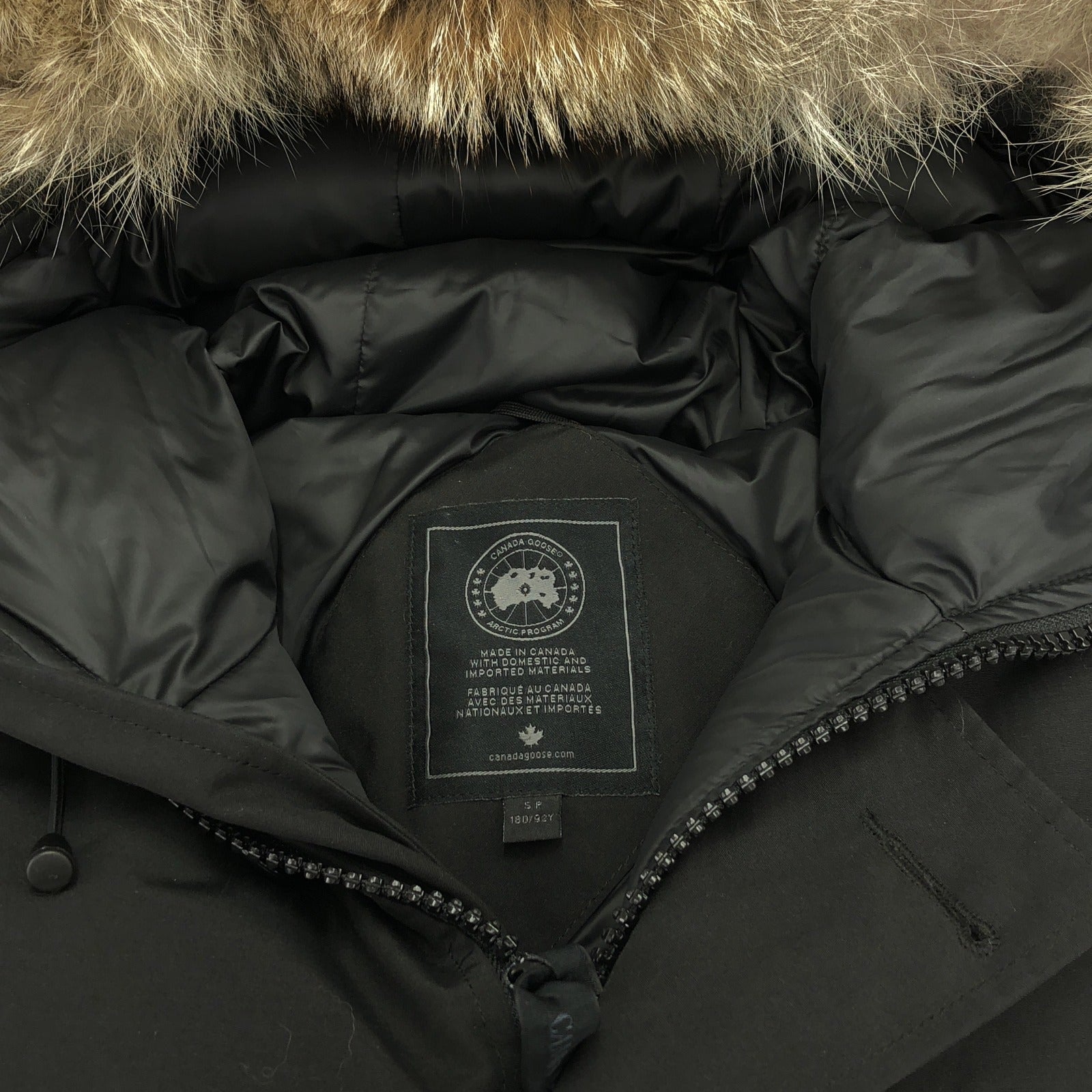   Arctic Program ブラック ダウン Canada Goose Arctic Program ダウンジャケット 黒 - ジャケット