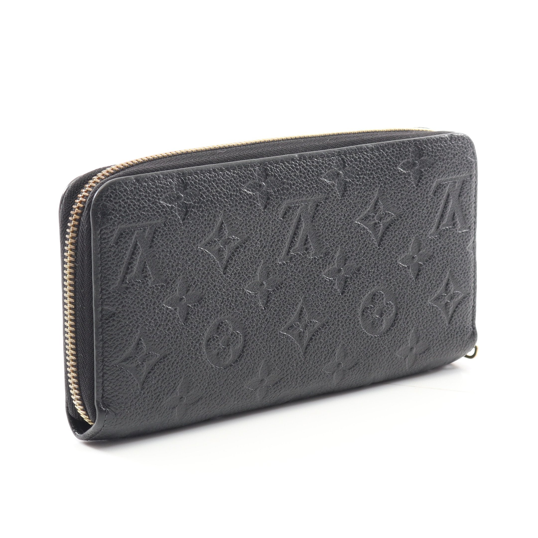 ジッピーウォレット モノグラムアンプラント ノワール ラウンド