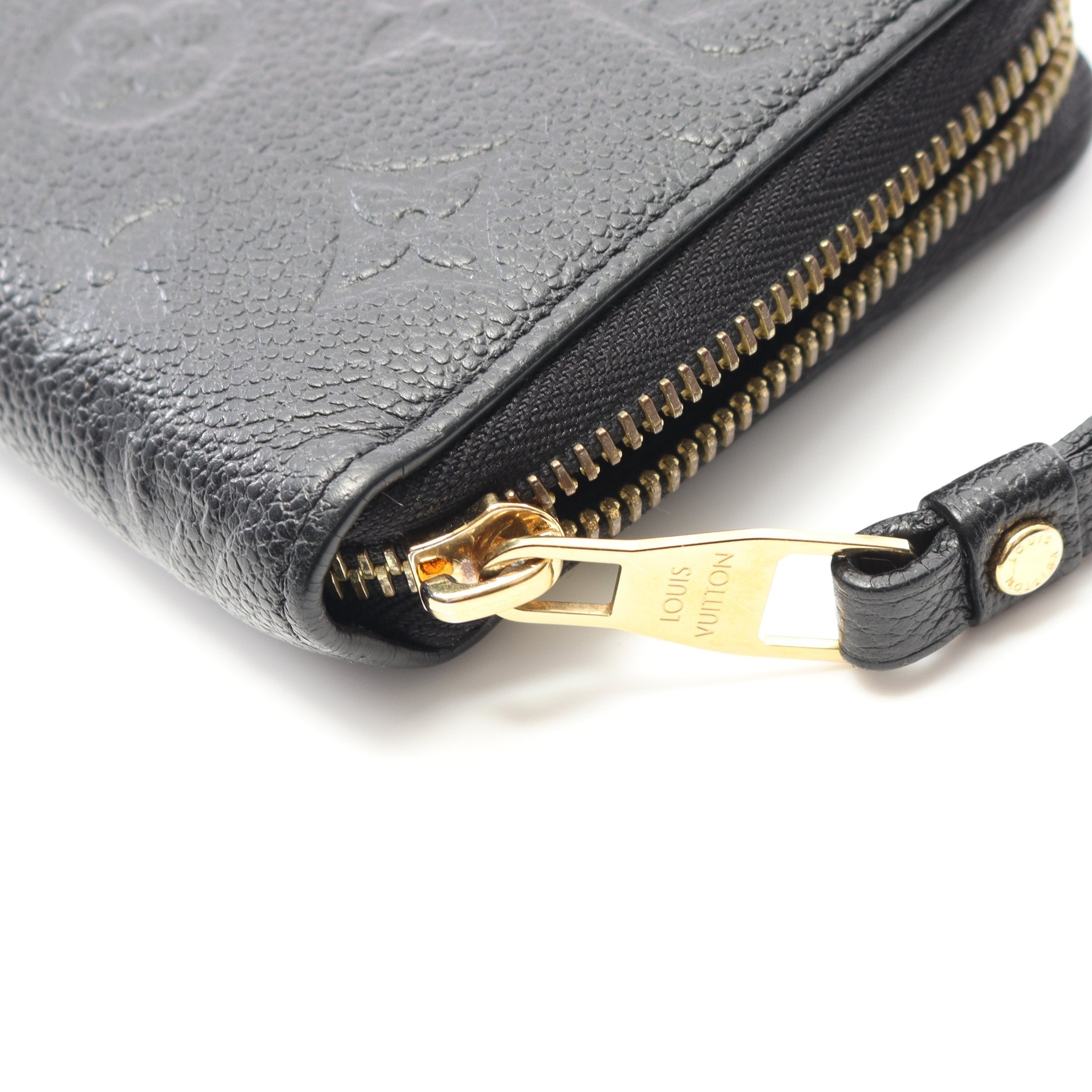 ジッピーウォレット モノグラムアンプラント ノワール ラウンド