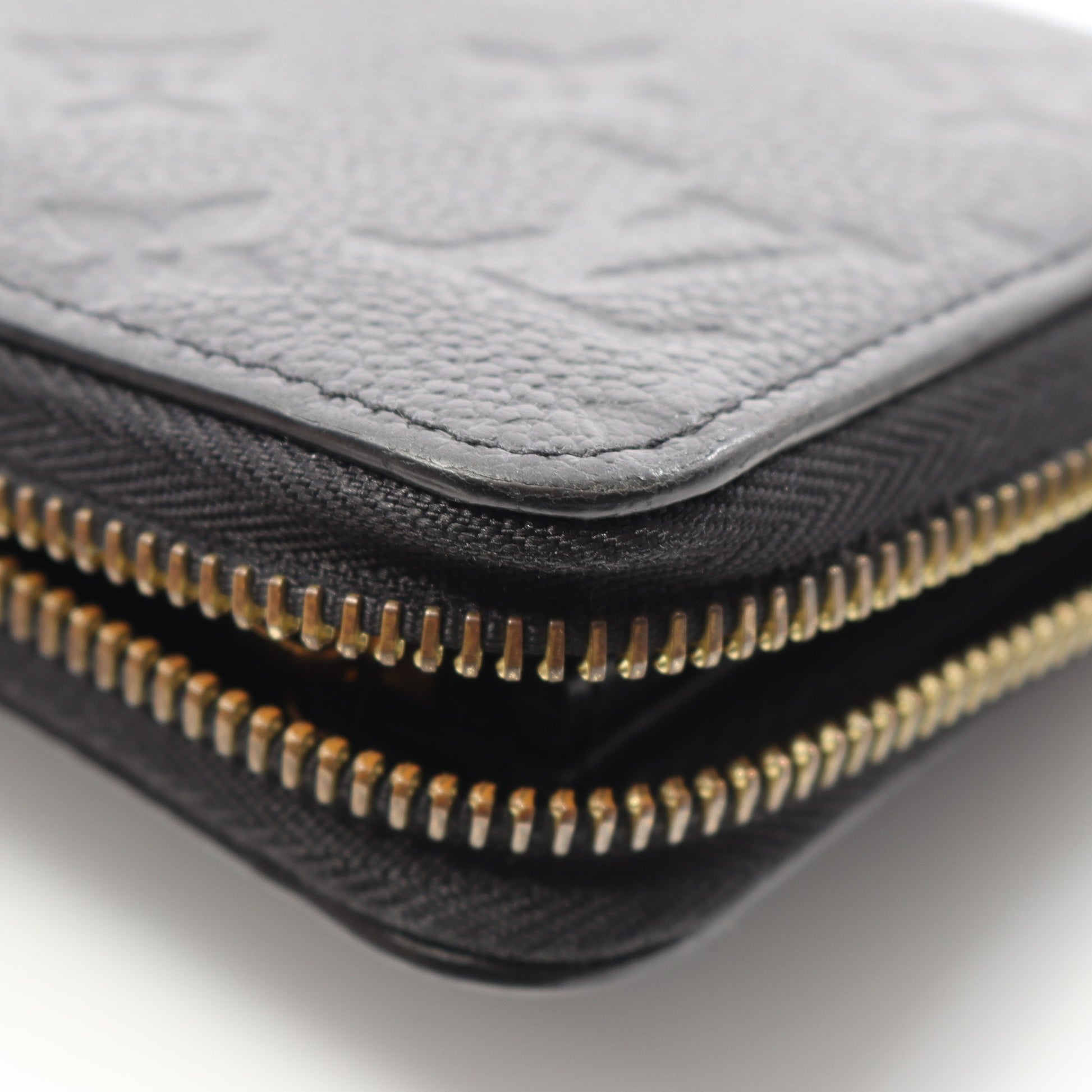 ジッピーウォレット モノグラムアンプラント ノワール ラウンド  