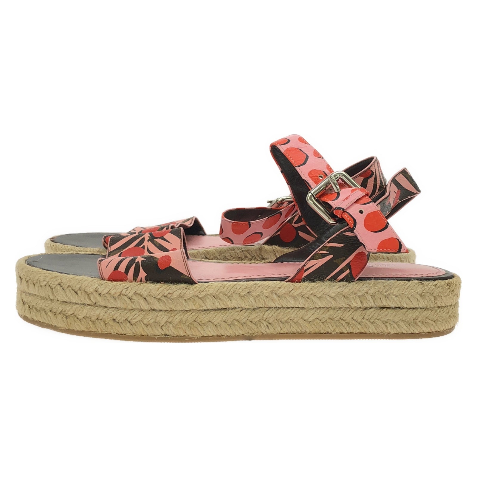 Louis Vuitton ローズモチーフ サンダル Louis Vuitton ルイ・ヴィトン ローズモチーフ ヒールサンダル