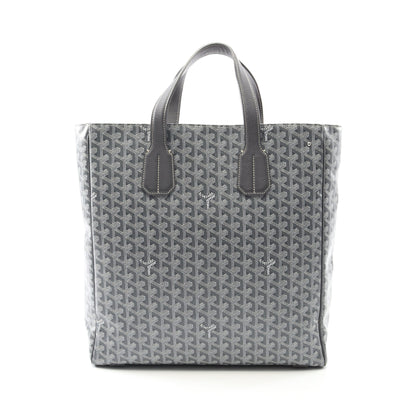 サック ヴォルテール ハンドバッグ トートバッグ コーティングキャンバス レザー グレー ホワイト ゴヤール バッグ GOYARD