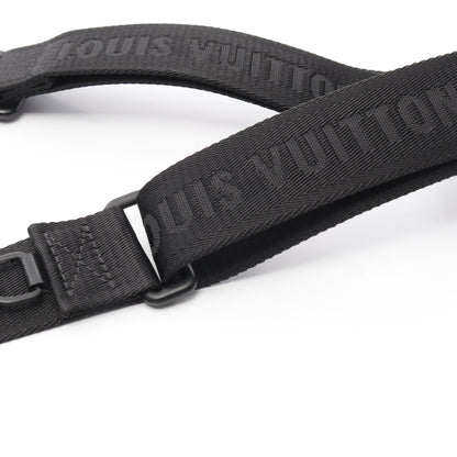 デュオ メッセンジャー モノグラムシャドウ ノワール ショルダーバッグ レザー ブラック ルイヴィトン バッグ LOUIS VUITTON
