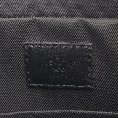 デュオ メッセンジャー モノグラムシャドウ ノワール ショルダーバッグ レザー ブラック ルイヴィトン バッグ LOUIS VUITTON