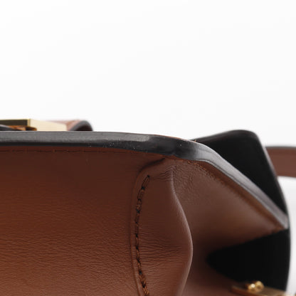 ドーフィーヌ MINI モノグラムリバース ショルダーバッグ PVC レザー ブラウン ベージュ ルイヴィトン バッグ LOUIS VUITTON