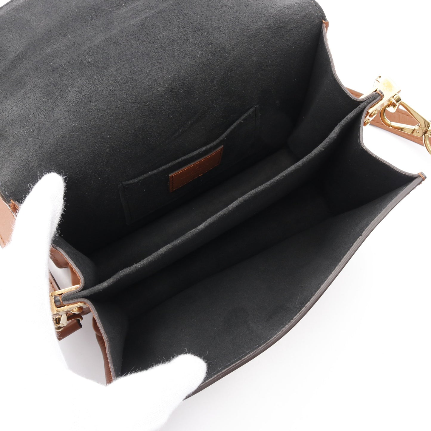 ドーフィーヌ MINI モノグラムリバース ショルダーバッグ PVC レザー ブラウン ベージュ ルイヴィトン バッグ LOUIS VUITTON