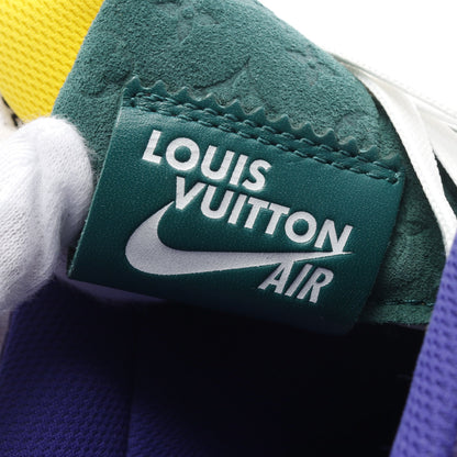 LOUIS VUITTON × Nike Air Force1 モノグラム ミロワール スニーカー レザー エナメル シルバー マルチカラー ヴァージルアブロー ルイヴィトン シューズ LOUIS VUITTON