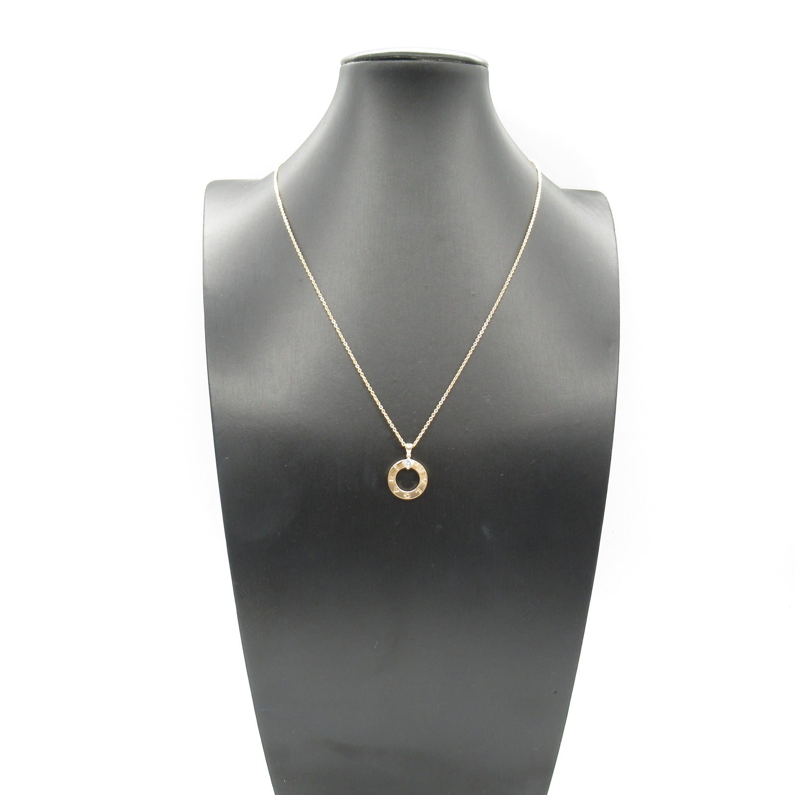 ブルガリブルガリネックレス ダイヤ ネックレス K18PG（ピンクゴールド） ダイヤモンド クリア ブルガリ アクセサリー BVLGARI