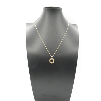 ブルガリブルガリネックレス ダイヤ ネックレス K18PG（ピンクゴールド） ダイヤモンド クリア ブルガリ アクセサリー BVLGARI