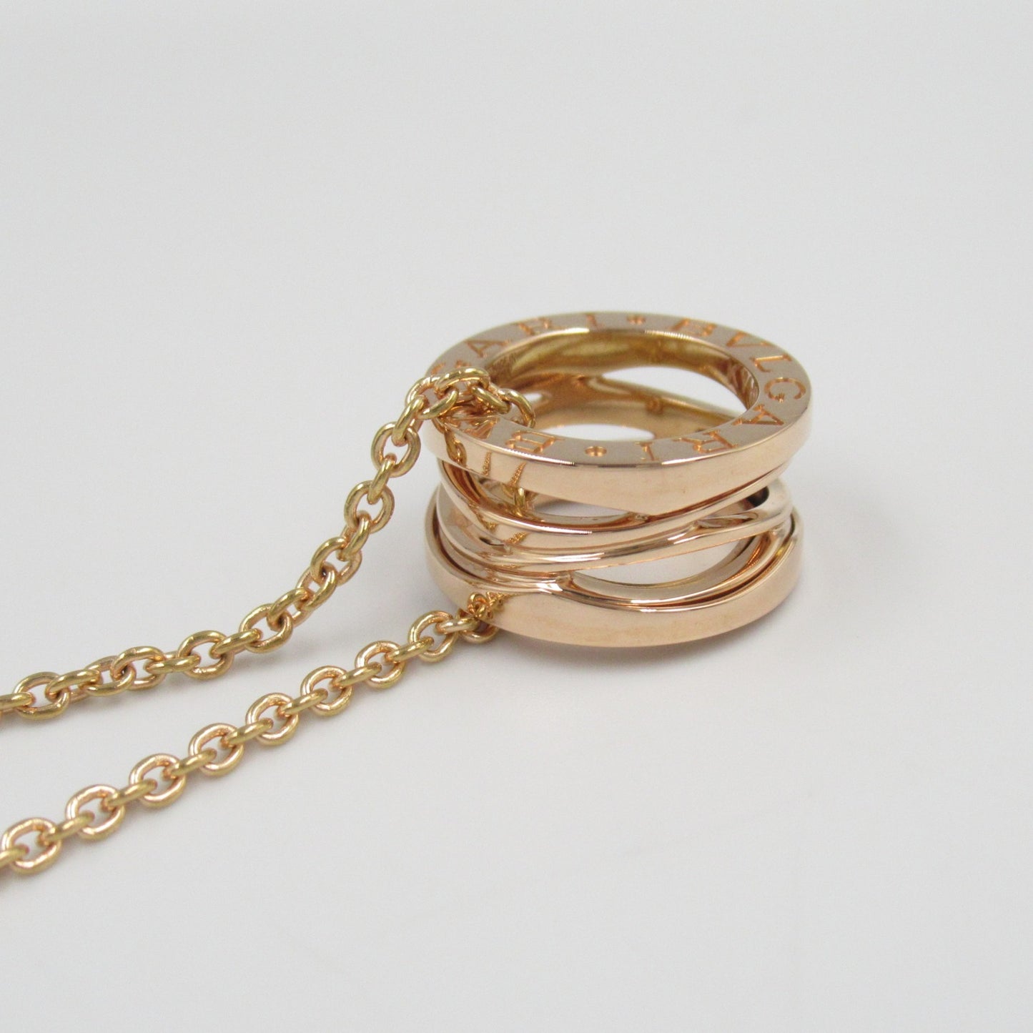 B-zero1 ビーゼロワン ネックレス ネックレス K18PG（ピンクゴールド） ゴールド ブルガリ アクセサリー BVLGARI