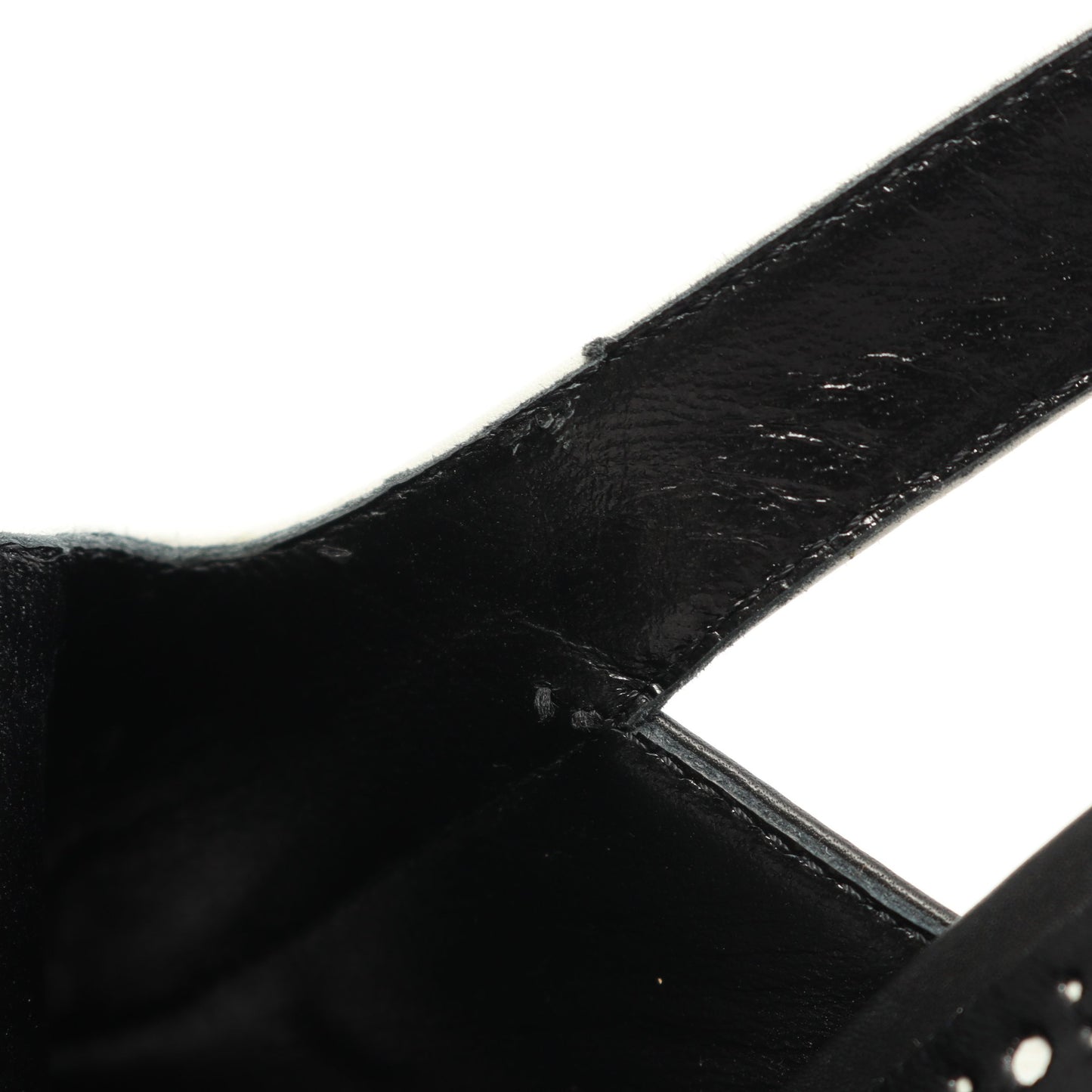 サンダル レザー ブラック ホワイト マノロブラニク シューズ MANOLO BLAHNIK