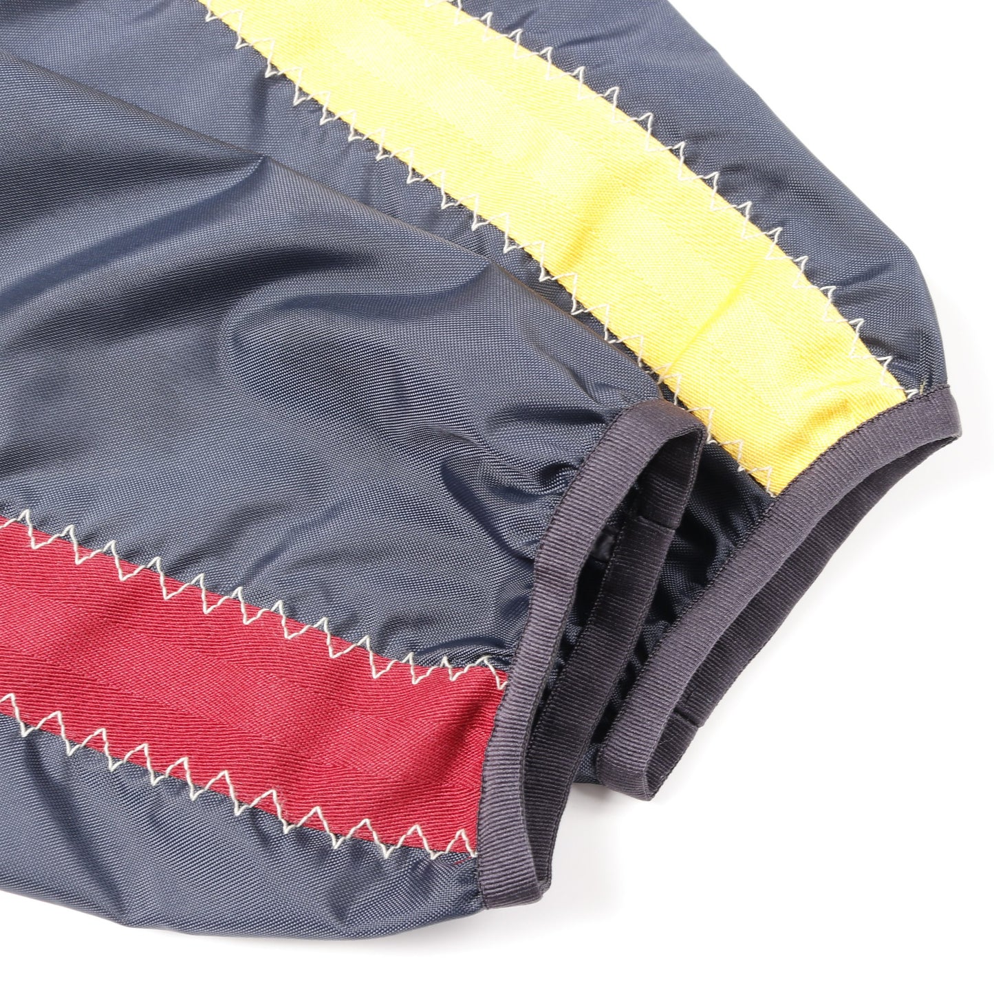 GENIUS 1 JW ANDERSON BALLINTOY ブルゾン ナイロン ネイビー バーガンディ イエロー フード付き モンクレール アウター MONCLER