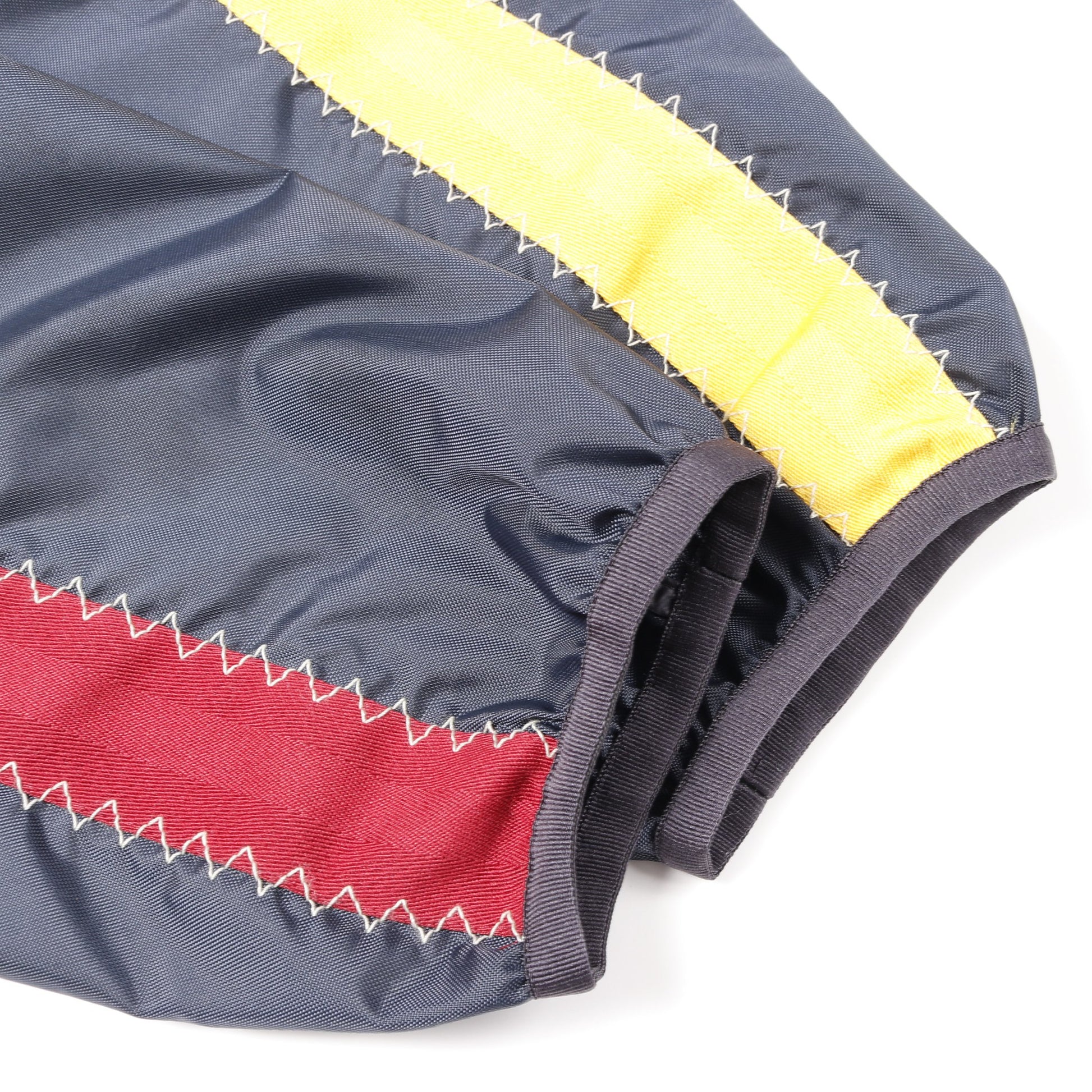 GENIUS 1 JW ANDERSON BALLINTOY ブルゾン ナイロン ネイビー バーガンディ イエロー フード付き モンクレール アウター MONCLER