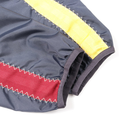 GENIUS 1 JW ANDERSON BALLINTOY ブルゾン ナイロン ネイビー バーガンディ イエロー フード付き モンクレール アウター MONCLER