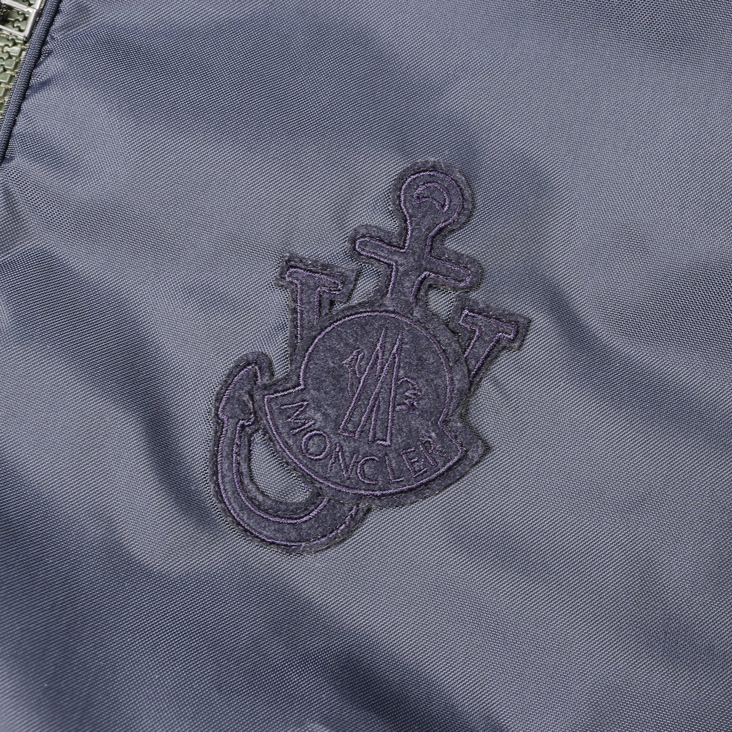 GENIUS 1 JW ANDERSON BALLINTOY ブルゾン ナイロン ネイビー バーガンディ イエロー フード付き モンクレール アウター MONCLER