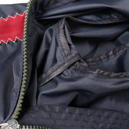 GENIUS 1 JW ANDERSON BALLINTOY ブルゾン ナイロン ネイビー バーガンディ イエロー フード付き モンクレール アウター MONCLER