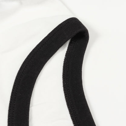 ボクシー Tシャツ ロゴプリント コットン ホワイト ブラック セリーヌ トップス CELINE