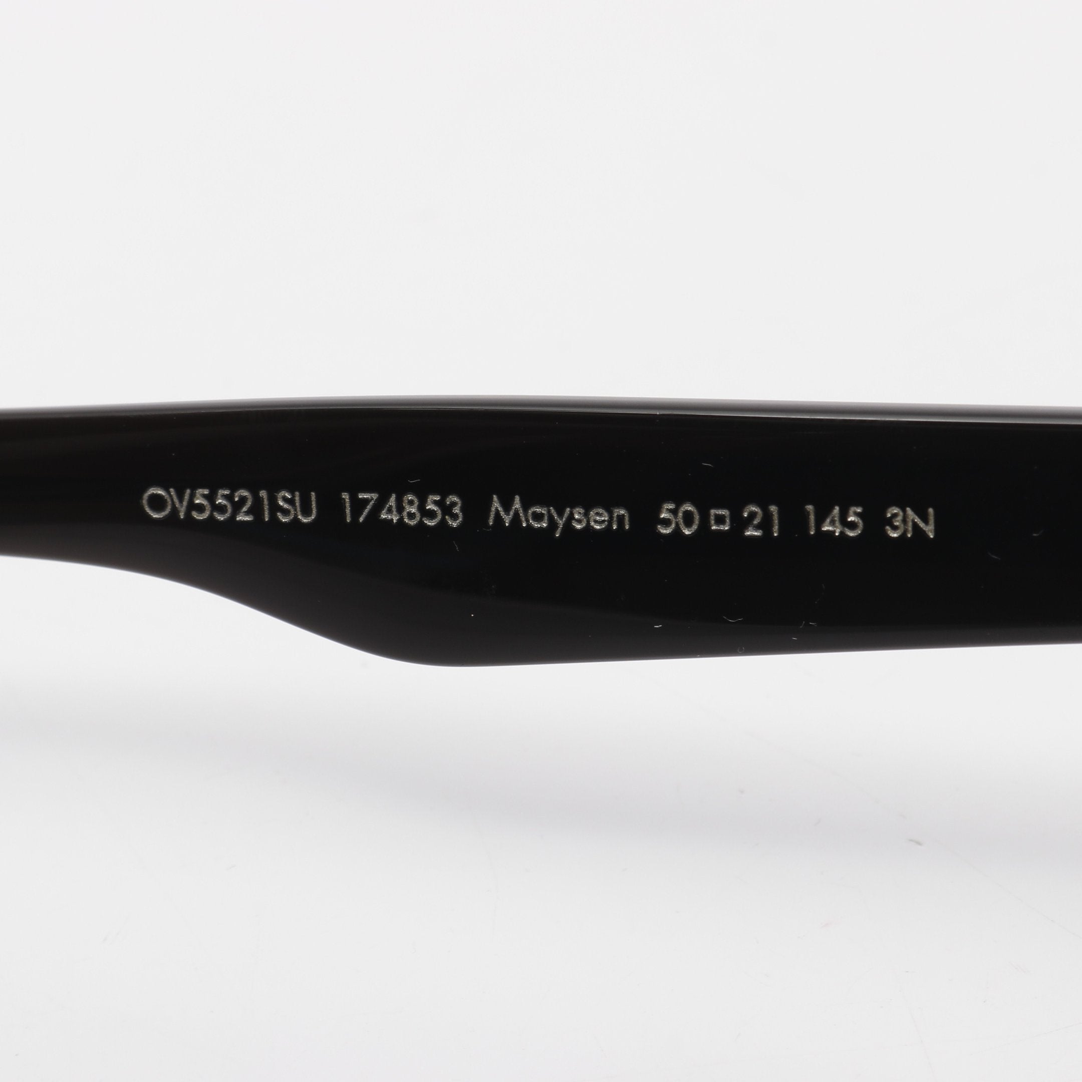 MAYSEN サングラス グラデーションフレーム ブラック クリア