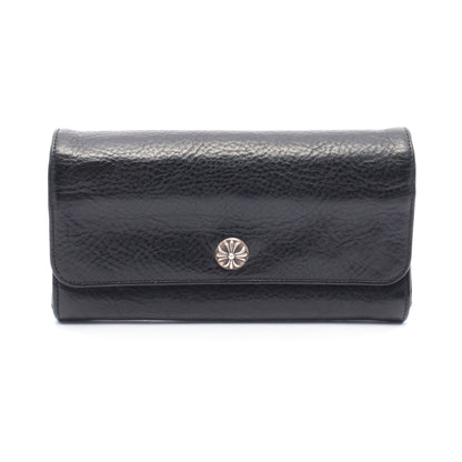 JUDY ジュディ 二つ折り長財布 レザー ブラック クロムハーツ 財布・小物 Chrome Hearts