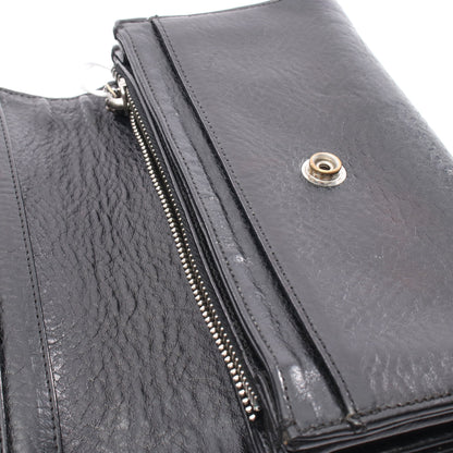 JUDY ジュディ 二つ折り長財布 レザー ブラック クロムハーツ 財布・小物 Chrome Hearts