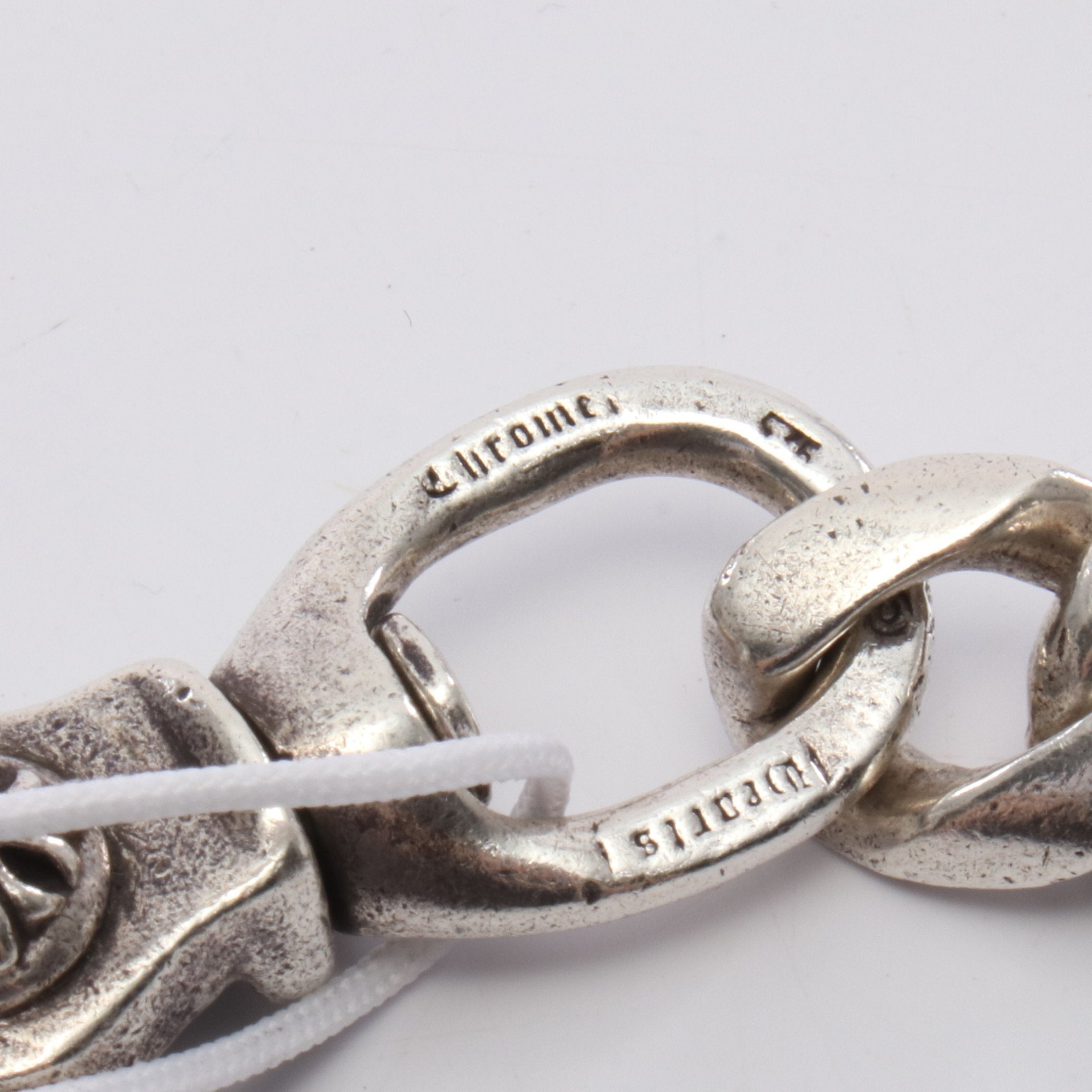 クロムハーツ CLP CHN FANCY-L/ロングファンシーリンク シルバーキー