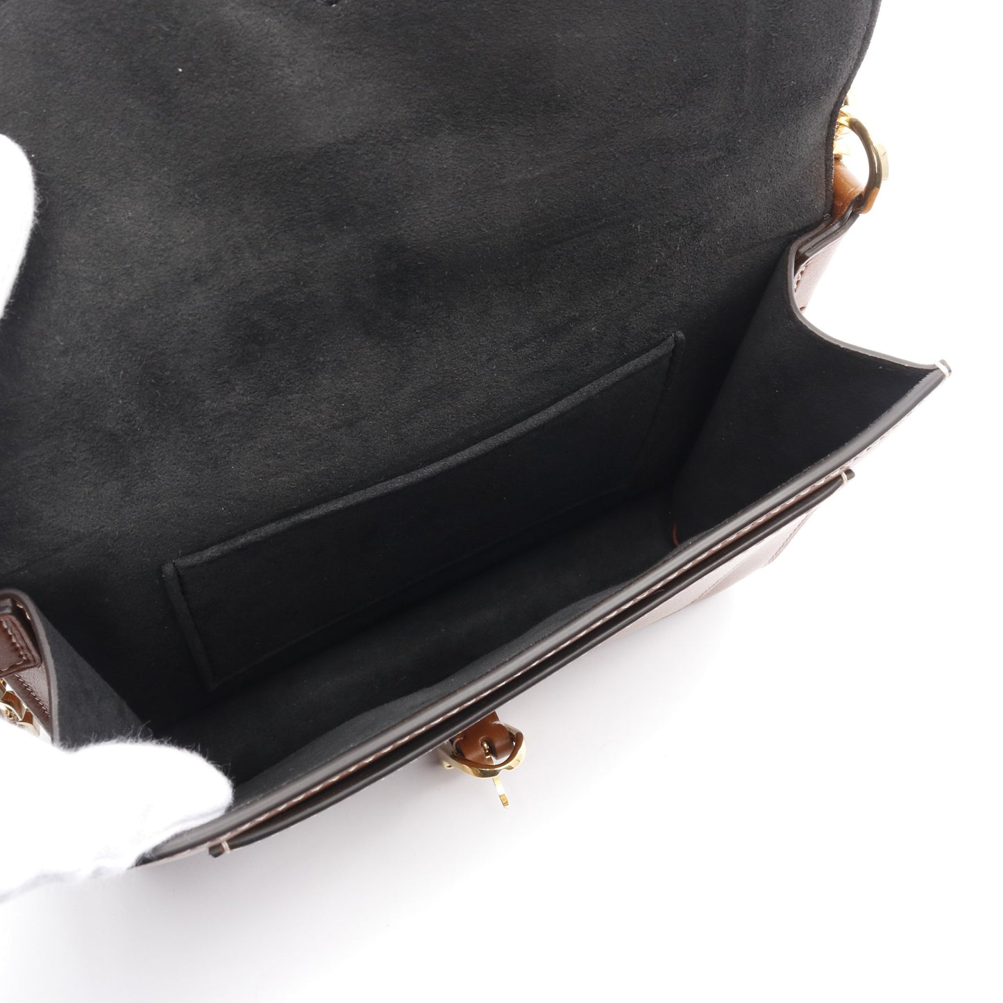 サックビファス モノグラム ハンドバッグ PVC レザー ブラウン ライトブラウン 3WAY ルイヴィトン バッグ LOUIS VUITTON
