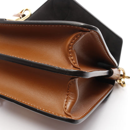 サックビファス モノグラム ハンドバッグ PVC レザー ブラウン ライトブラウン 3WAY ルイヴィトン バッグ LOUIS VUITTON