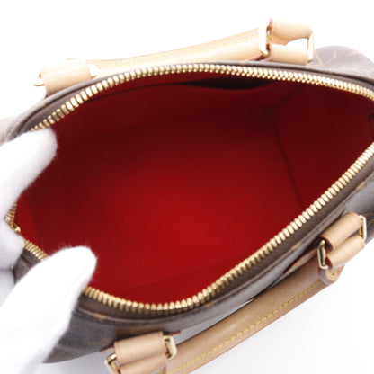 スピーディ バンドリエール20 モノグラム ハンドバッグ PVC レザー ブラウン 2WAY ルイヴィトン バッグ LOUIS VUITTON