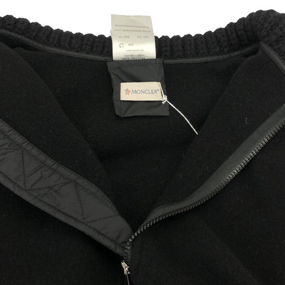 ポンチョ ポンチョ ウール ブラック モンクレール アウター MONCLER