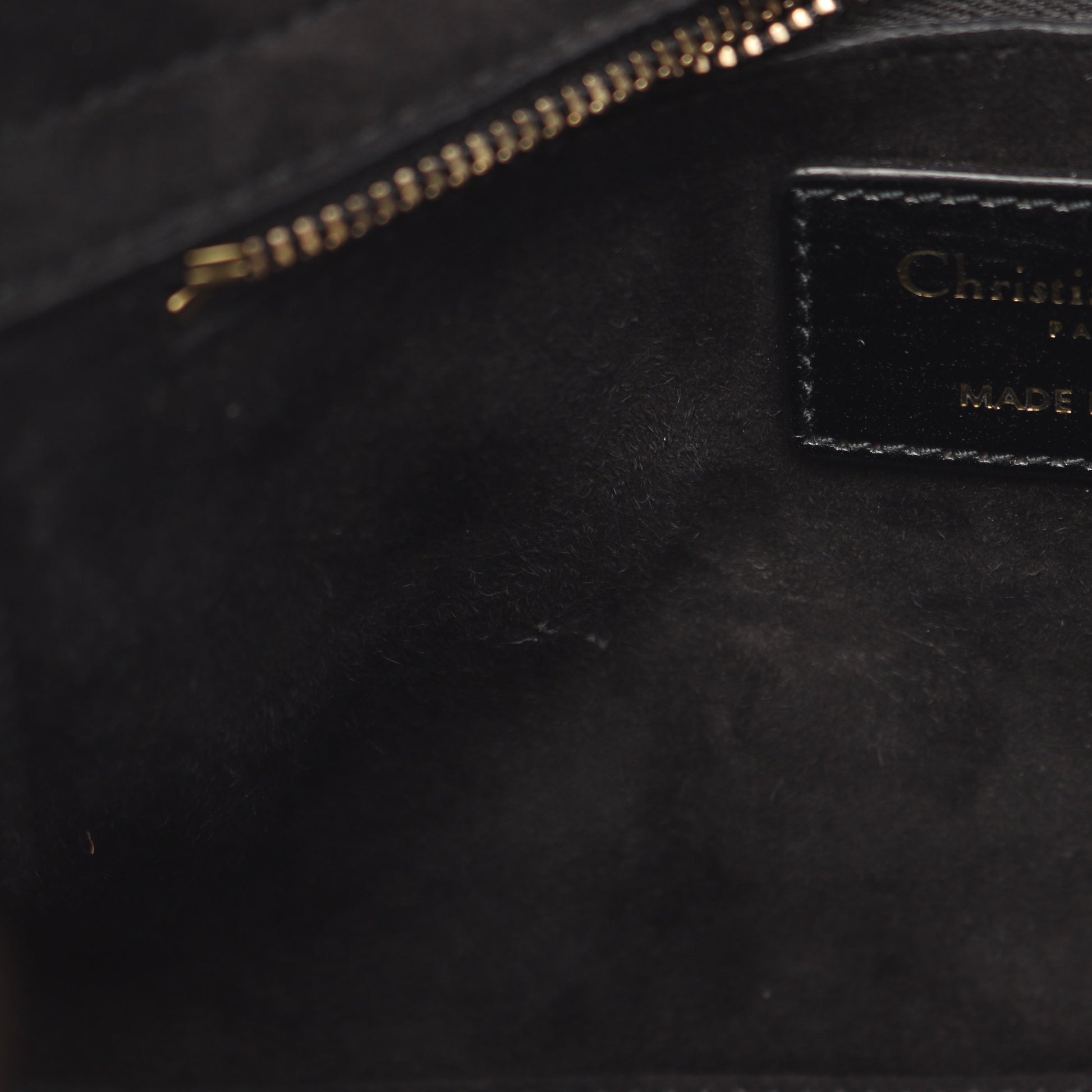 レディディオール スモール カナージュ ハンドバッグ レザー ブラック 2WAY クリスチャンディオール バッグ Christian Dior